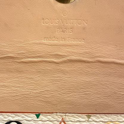 Louis Vuitton Paris Vintage Monogram Multicolor Sarah Wallet (White) - photo 4 of 12