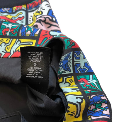 Keith Haring x Alice + Olivia Graphic Print Mini Skirt - photo 7 of 8