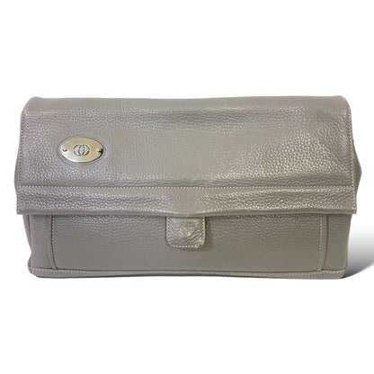 Gucci Vintage Grey Leather Crossbody Bag / Clutch - photo 7 of 12