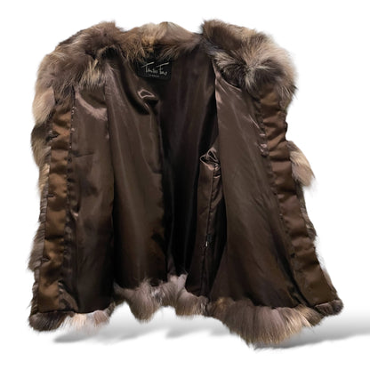 TSONTOS Custom Made Multi-Color Fox Fur Coat - photo 7 of 10