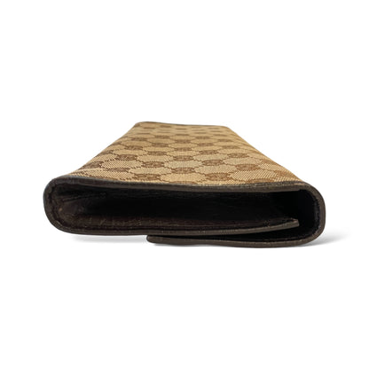 Gucci GG Canvas Bamboo Bar Clutch/ Waist bag/ Sling Bag - photo 3 of 10