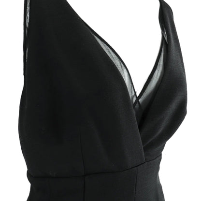 RARE Circa 90’s KARL LAGERFELD Layered Pointed Hem Dress Made in France