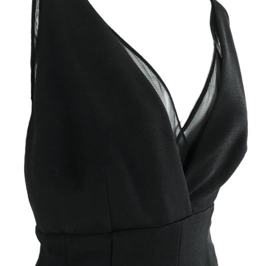 RARE Circa 90’s KARL LAGERFELD Layered Pointed Hem Dress Made in France