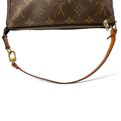 Vintage Louis Vuitton Canvas & Cowhide Vachetta Leather Trim Small Purse - photo 9 of 13