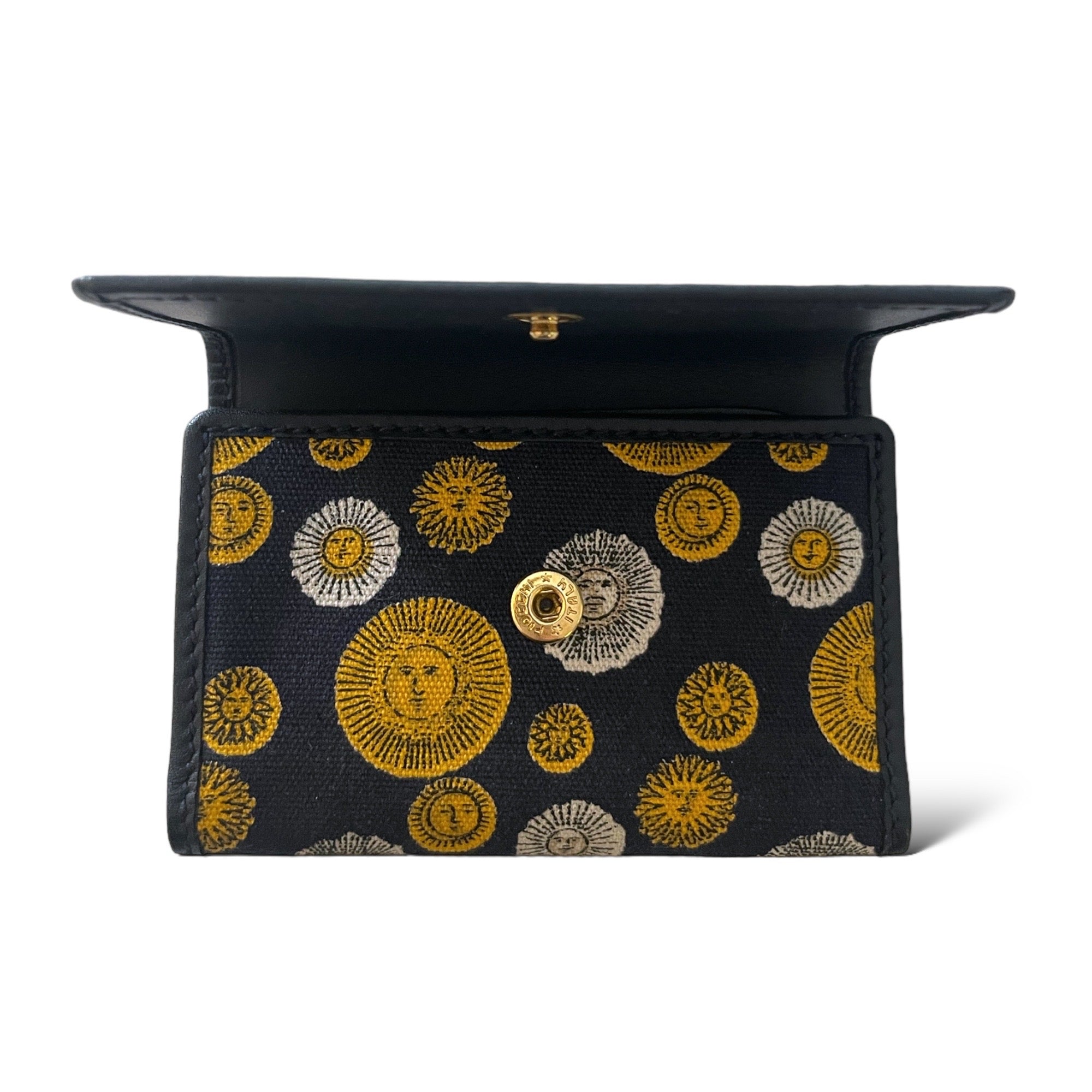 GUCCI Vintage 1980’s Sunshine Print Ket Holder in ALL Original Packaging