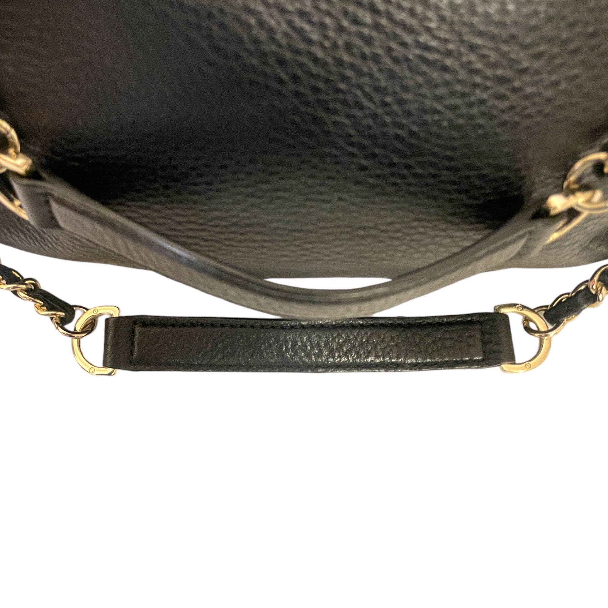 TORY BURCH Chain Link/Leather Crossbody/Shoulder Bag