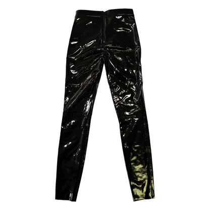Alice + Olivia Classics Black Latex Pants - photo 3 of 6