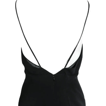 RARE Circa 90’s KARL LAGERFELD Layered Pointed Hem Dress Made in France