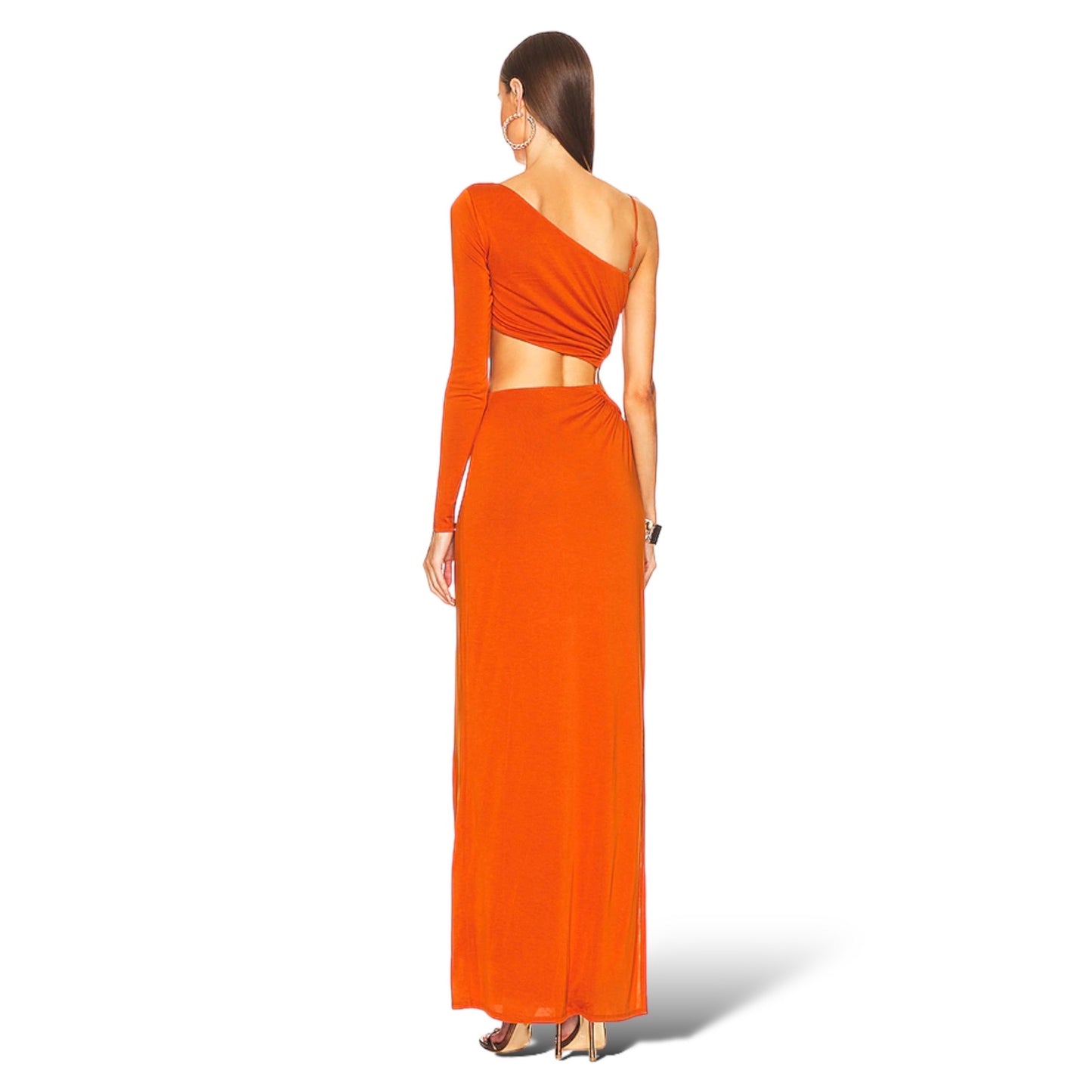 CAMILA COELHO Jocelyn Maxi Dress in Rust
|Size: XS|