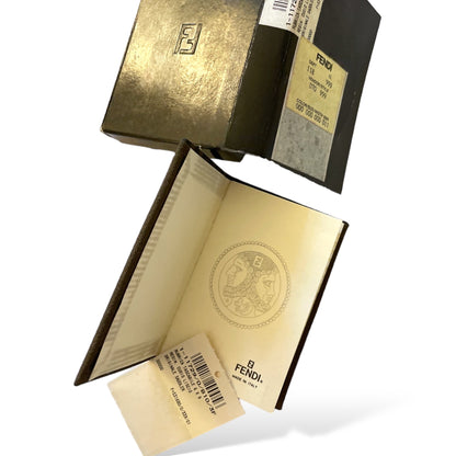 Fendi Vintage Pequin Stripped Address Book (All original packaging) - photo 5 of 7