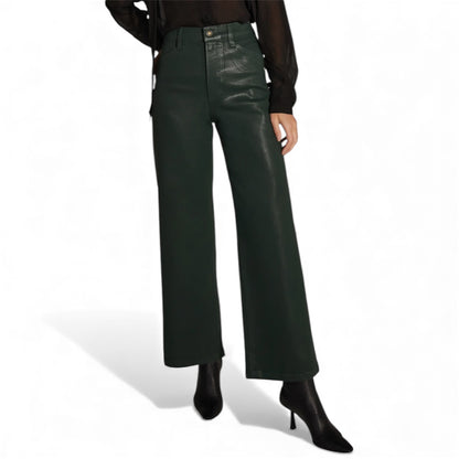 Favorite Daughter The Mischa Coated Super High Waist Wide Leg Jeans - main product photo