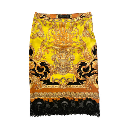 Versace Silk Knee-Length Skirt - photo 12 of 14