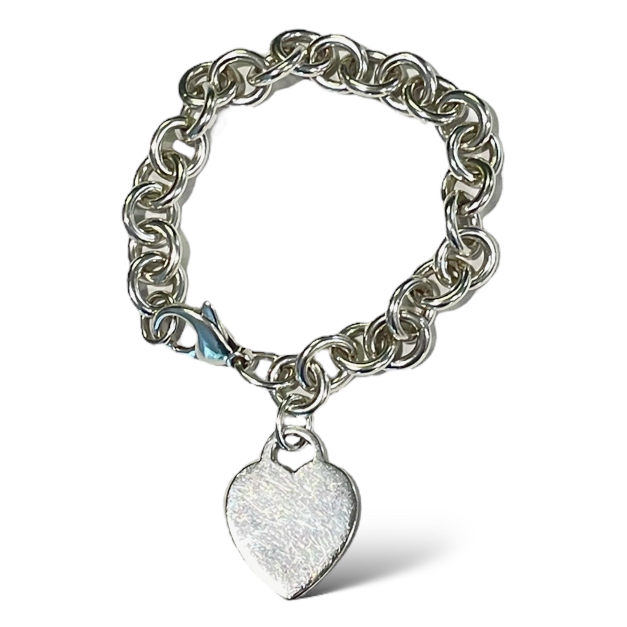 TIFFANY & CO. Heart Tag Charm Bracelet