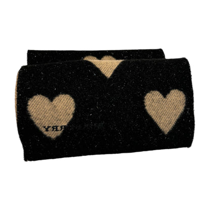 Burberry London Reversible Black & Beige Wool/Cashmere Long Scarf - photo 10 of 10