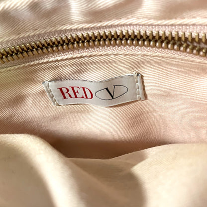 Valentino Red Quilted Crossbody Mesh/Nude Bag - photo 2 of 11