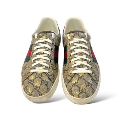 Gucci Men's Ace GG Supreme Bees Sneaker - photo 8 of 12