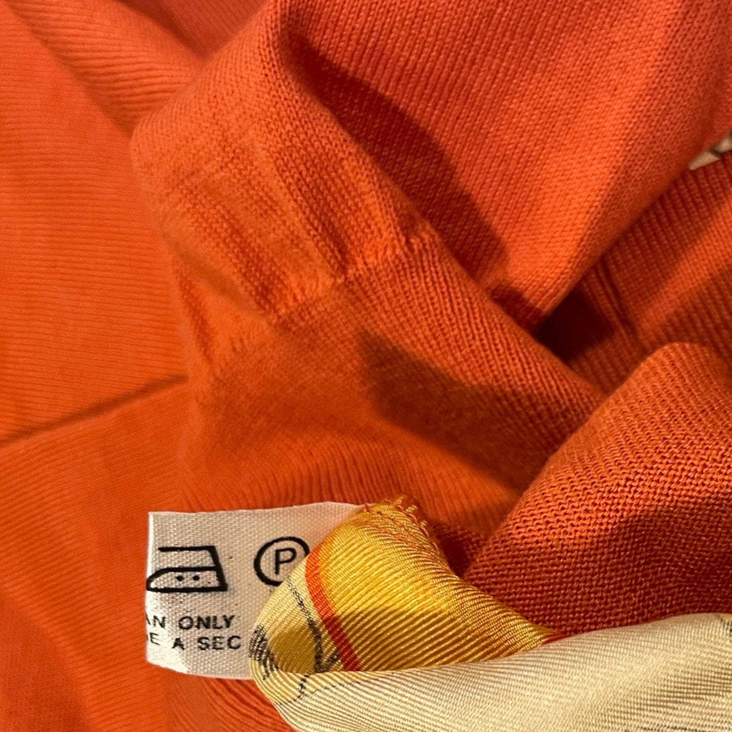 CELINE PARIS Silk & Wool Made in Italy Short Sleeve Top 
|Size: 42|