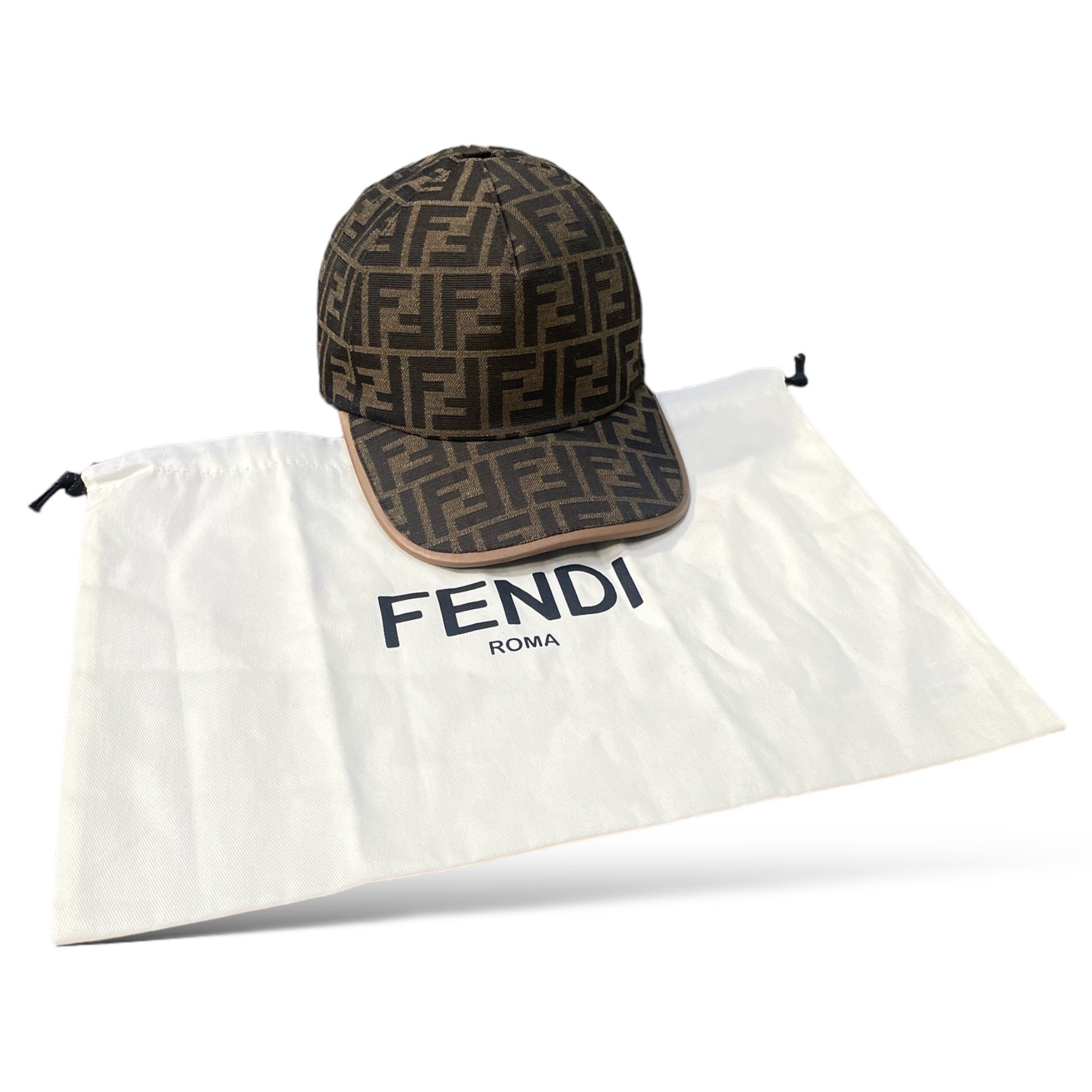 FENDI FF Motif Baseball Cap (O/S)