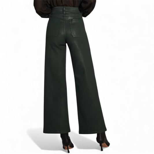 Favorite Daughter The Mischa Coated Super High Waist Wide Leg Jeans - photo 2 of 8