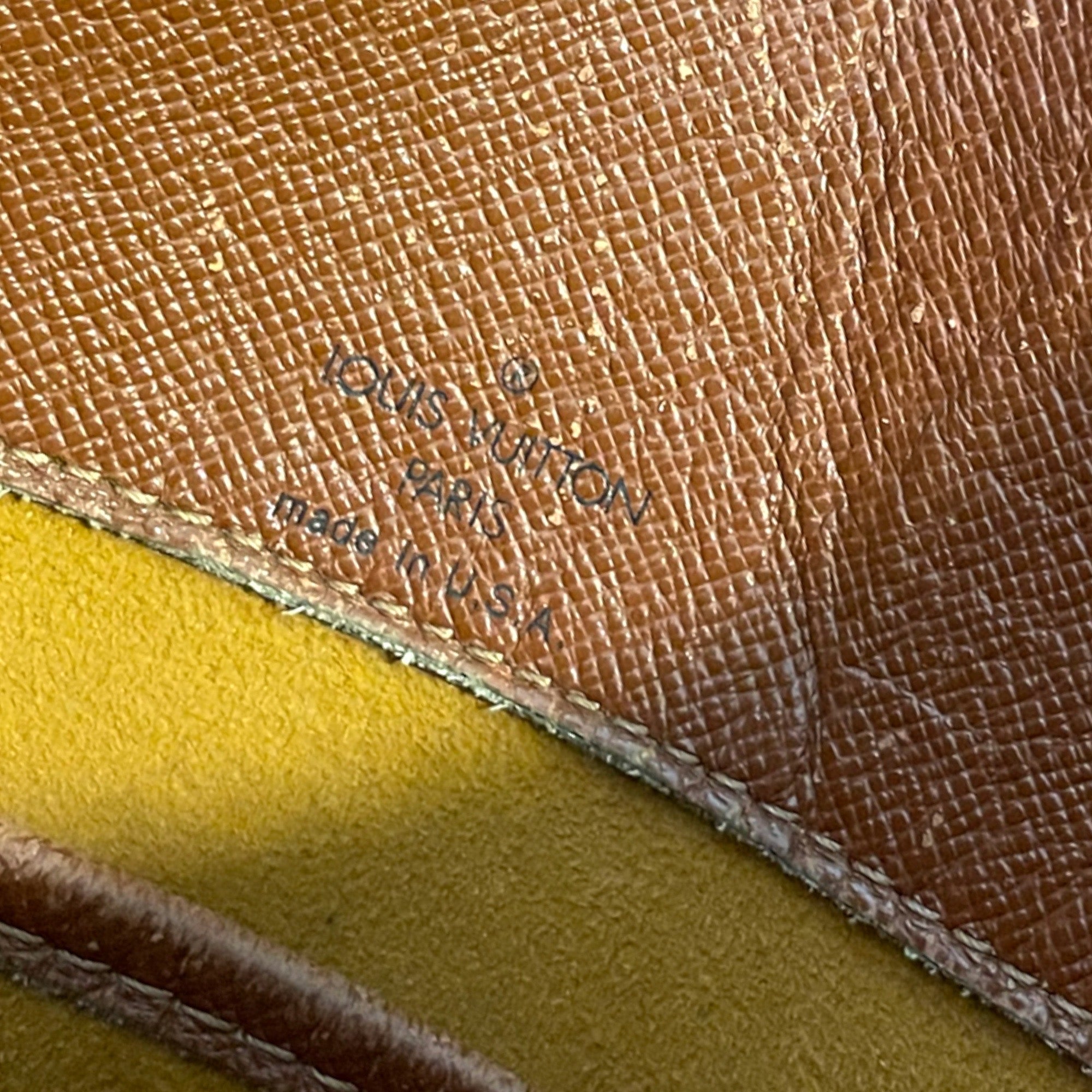 LOUIS VUITTON Vintage RARE Crossbody Flap Bag