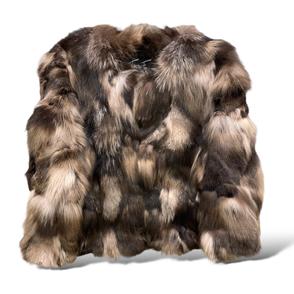 TSONTOS Custom Made Multi-Color Fox Fur Coat - main product photo