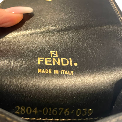 Fendi Vintage Penguin Checkered Print Sunglasses/Eyeglasses Case - photo 6 of 11