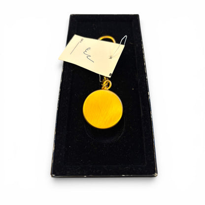 Vintage gold-tone double-headed Janus medallion keychain - photo 3 of 6