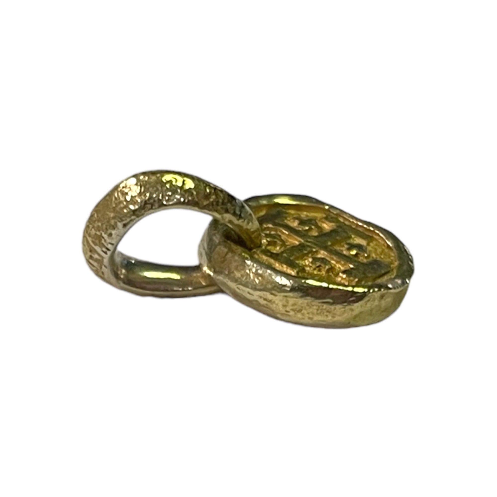 DAVID YURMAN Shipwreck Coin Amulet 22K Yellow Gold (17mm)