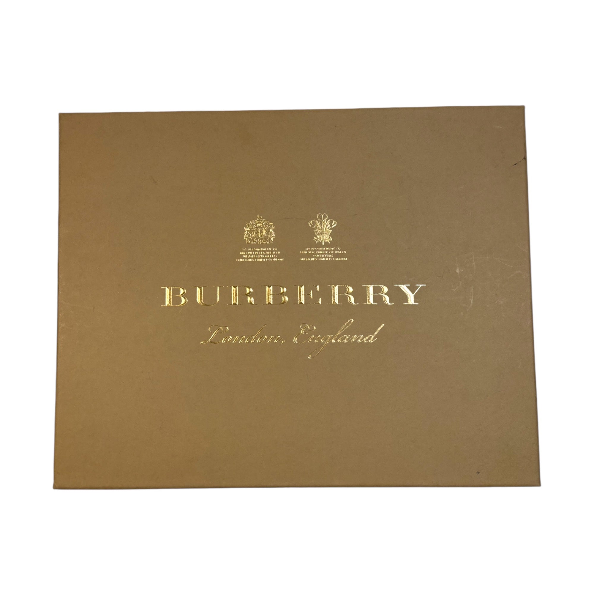 BURBERRY London Reversible Black & Beige Wool/Cashmere Long Scarf