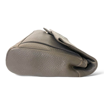 Gucci Vintage Grey Leather Crossbody Bag / Clutch - photo 10 of 12