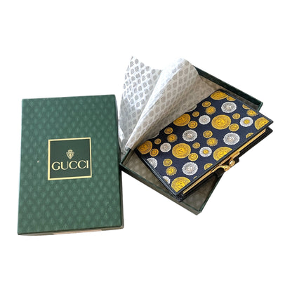 Gucci Vintage 1980’s Sunshine Print Wallet with KissLock/French Purse - main product photo