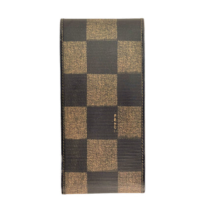 Fendi Vintage Penguin Checkered Print Sunglasses/Eyeglasses Case - photo 11 of 11