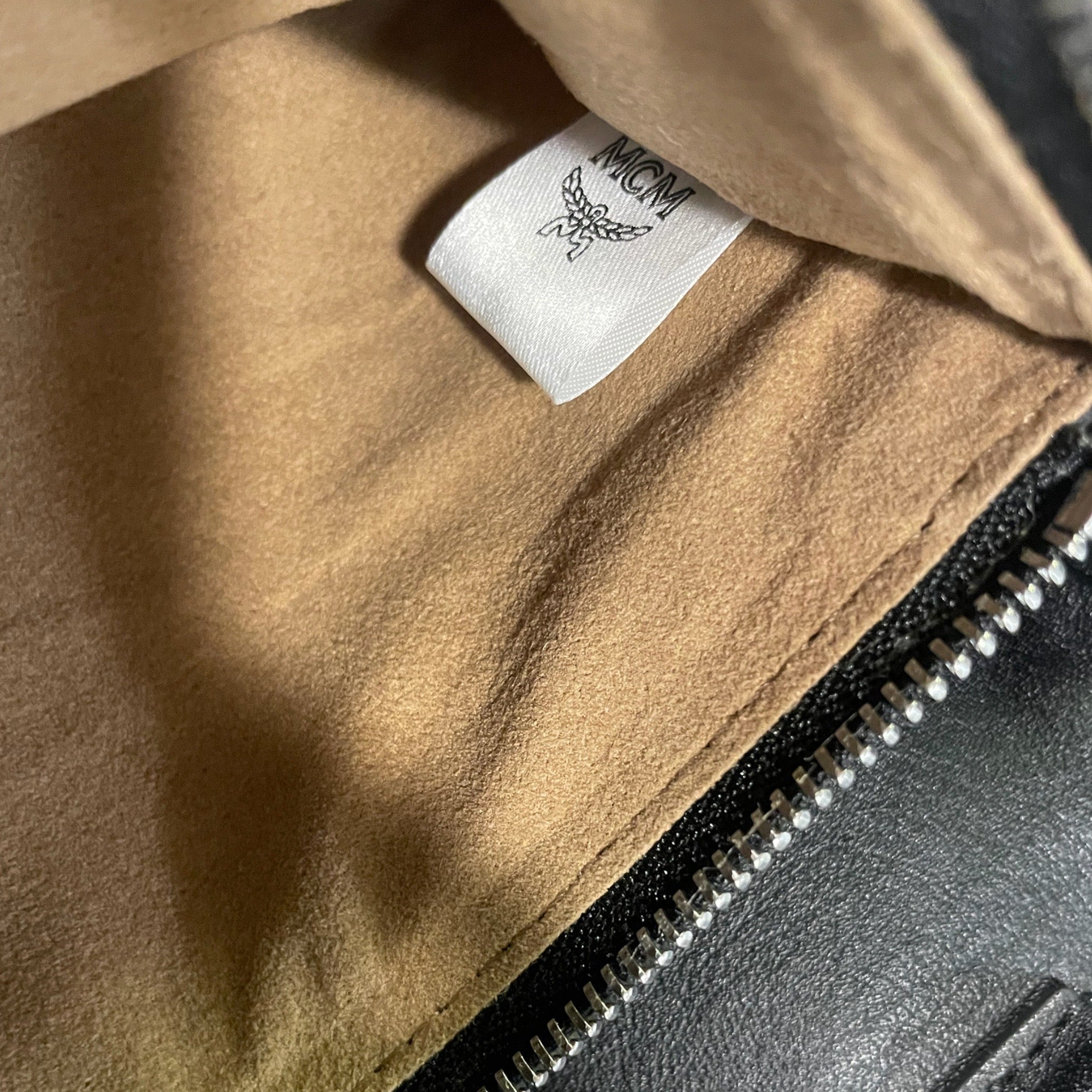 MCM Millie Visetos Flap Crossbody Bag