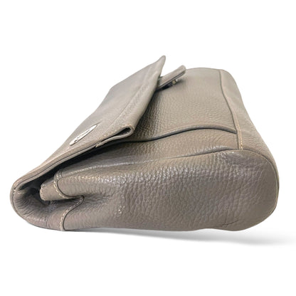 Gucci Vintage Grey Leather Crossbody Bag / Clutch - photo 9 of 12