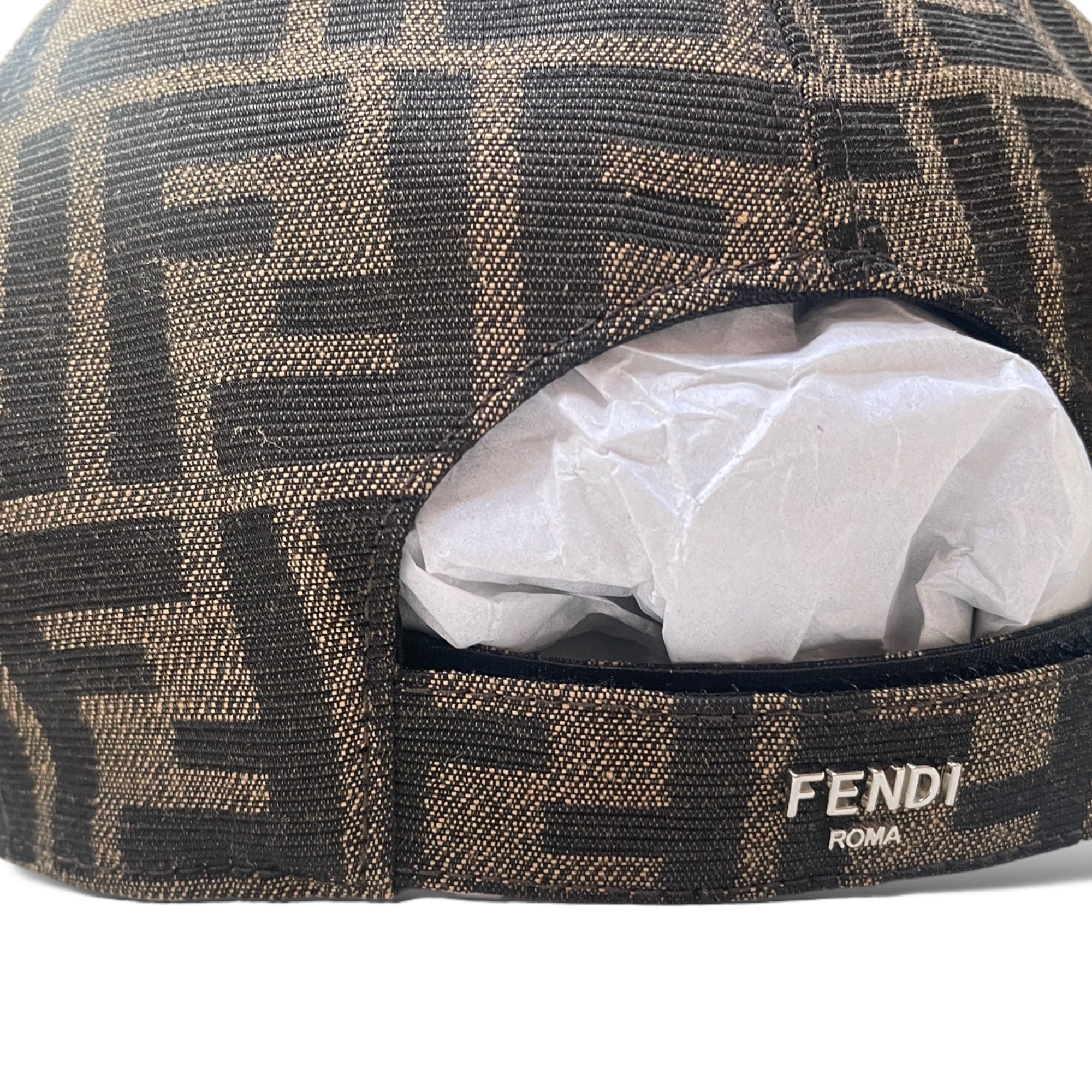 FENDI FF Motif Baseball Cap (O/S)