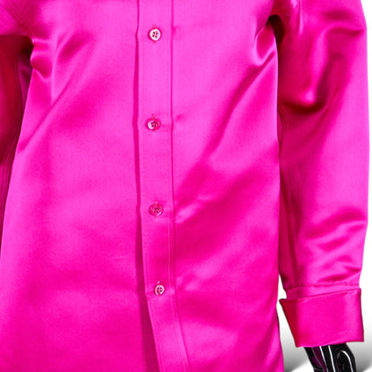 Balenciaga Oversized Silk Dress Shirt - photo 9 of 14