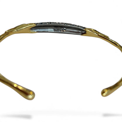 Alexis Bittar Solanales Crystal Thin Cuff Bracelet - photo 6 of 6