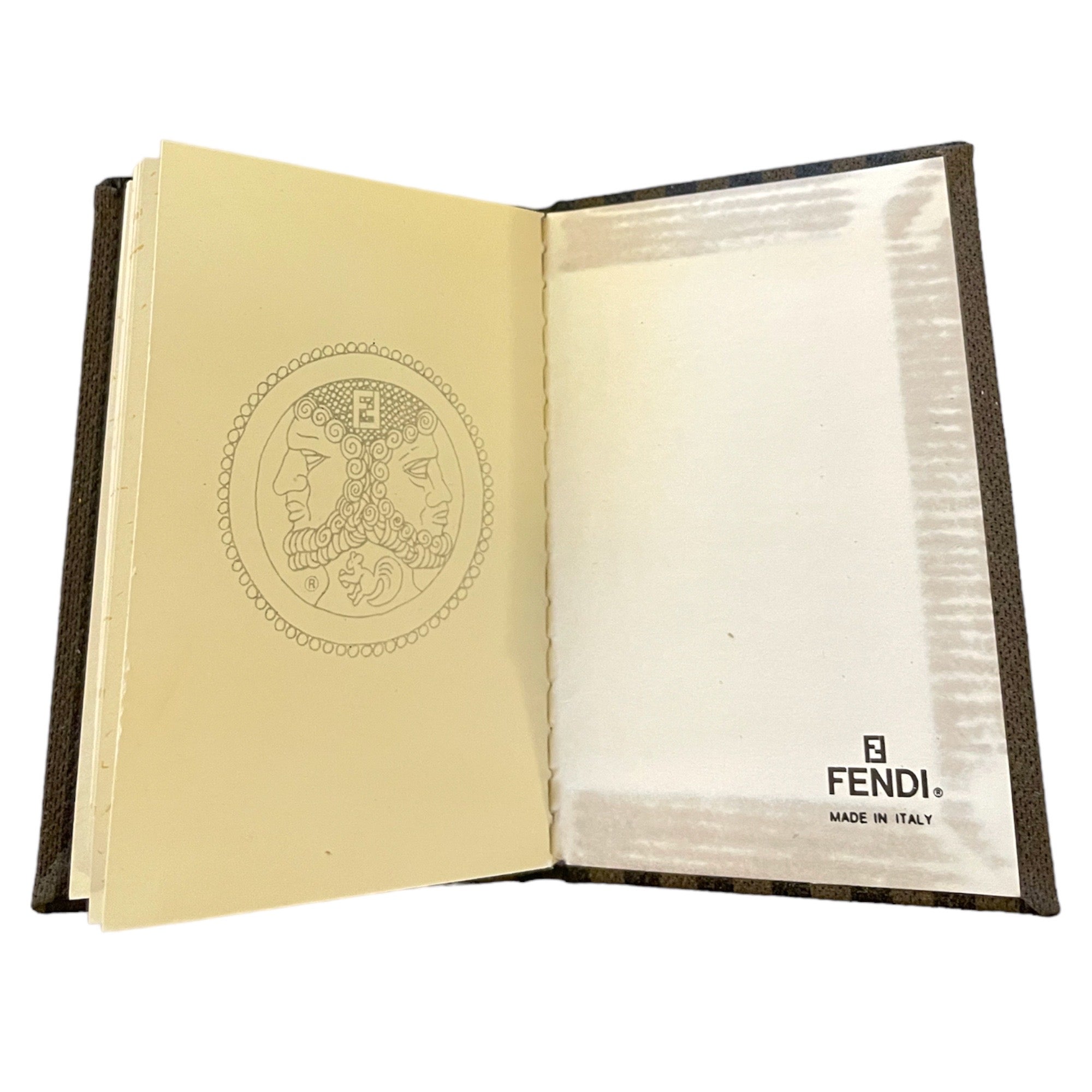FENDI Vintage Pequin Stripped Address Book (ALL original packaging)