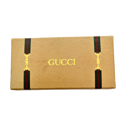 Gucci Vintage Gold-Tone GG Motif Key Chain - photo 5 of 6