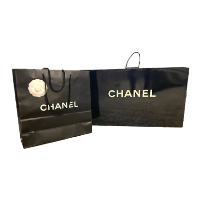 9 Authentic Large Chanel Shopping Bag Lot with Box Bag & Camilla Flower - photo 13 of 13