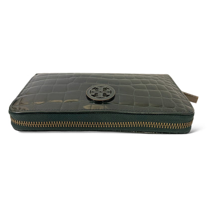 Tory Burch Long Crocodile Embossed Zip Wallet - photo 7 of 9