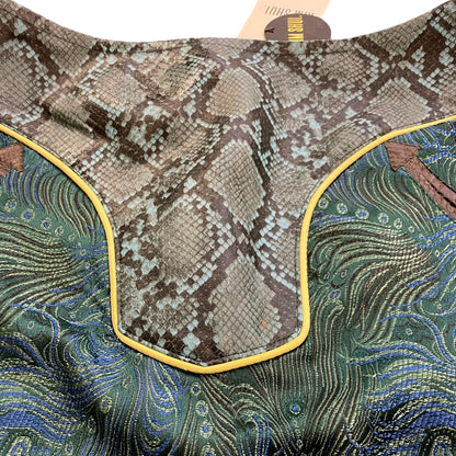 Kim Shui Unique & Beautifully Printed Mini Skirt Made in Italy - photo 8 of 10