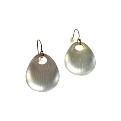 Alexis Bittar White Lucite Drop Earrings - main product photo