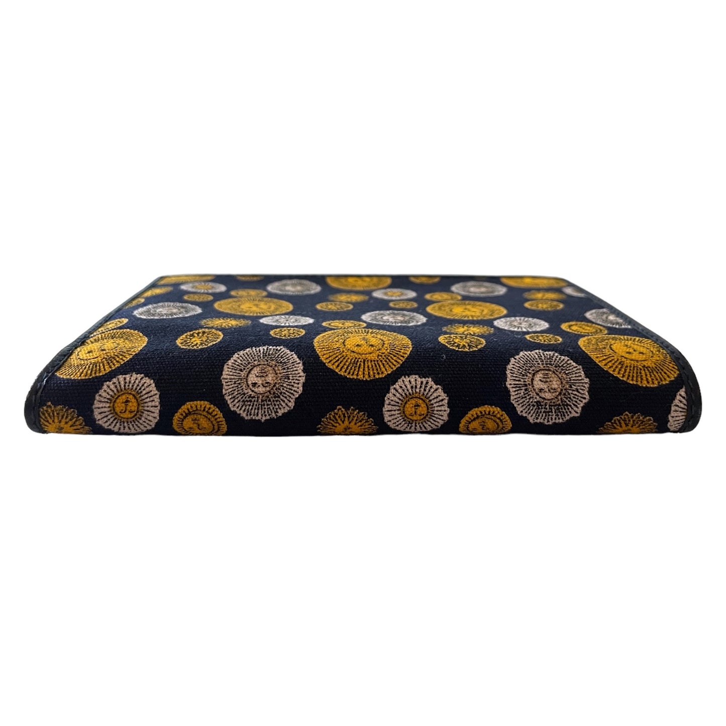 GUCCI Vintage 1980’s Sunshine Print Wallet with KissLock/French Purse