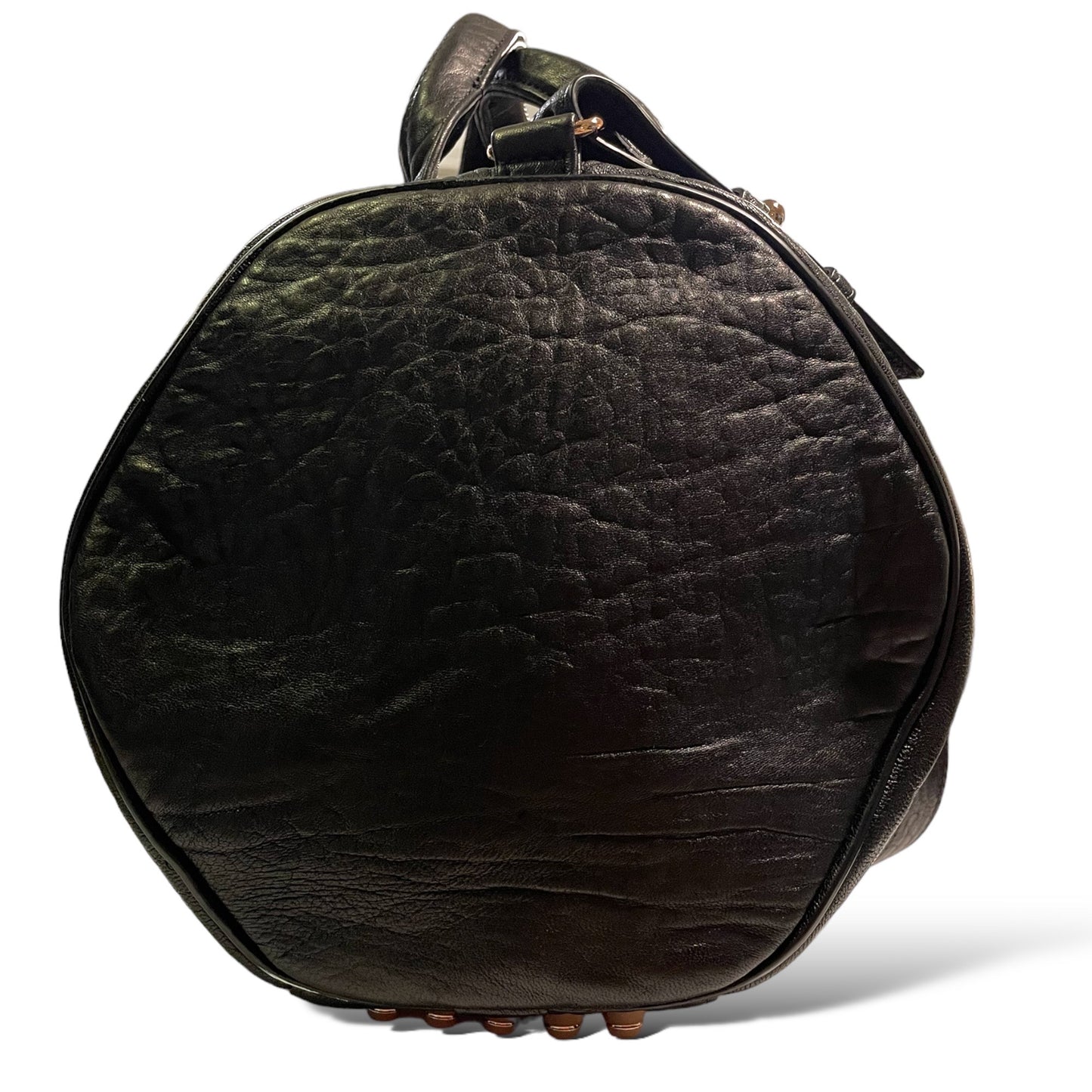 ALEXANDER WANG Pebbled Lambskin Rockie & Rose Gold Hardware Crossbody/Tote Bag