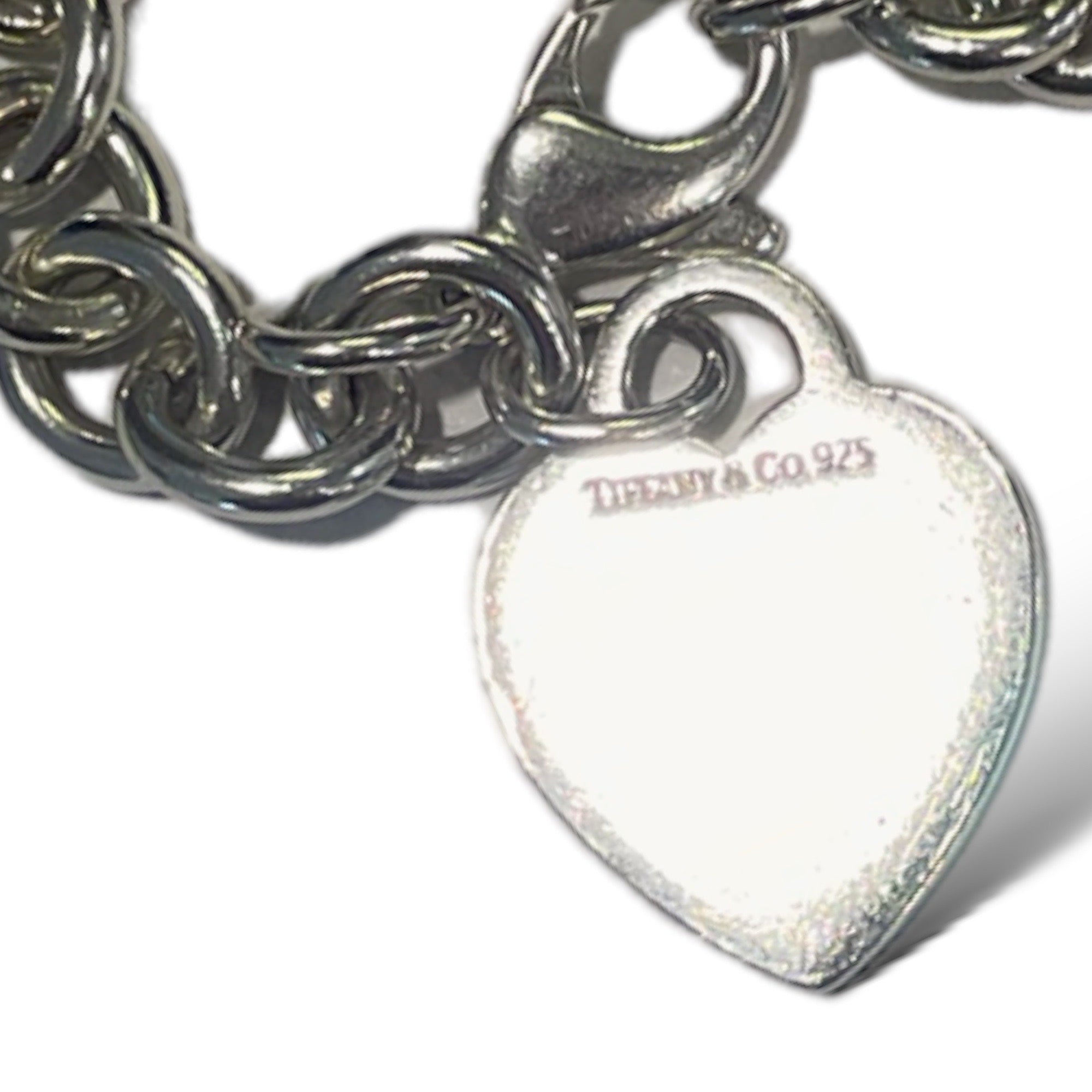 TIFFANY & CO. Heart Tag Charm Bracelet