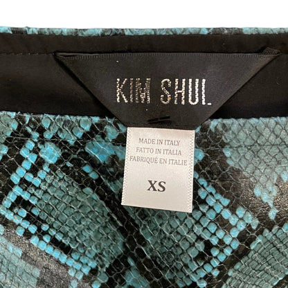 Kim Shui Unique & Beautifully Printed Mini Skirt Made in Italy - photo 3 of 10