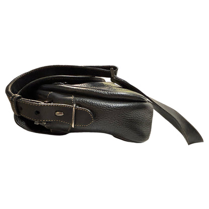 Gucci Vintage Dark Navy Blue Leather Messenger Bag - photo 13 of 15