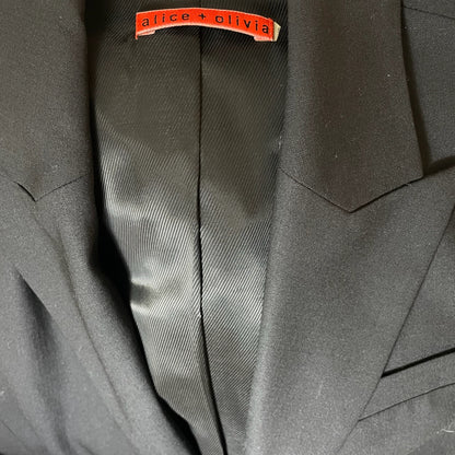 Alice + Olivia Wool Black Blazer - photo 6 of 9