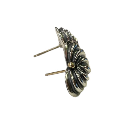 Lagos Sterling Silver/18k Gold Fluted Heart Stud Earrings - photo 4 of 10